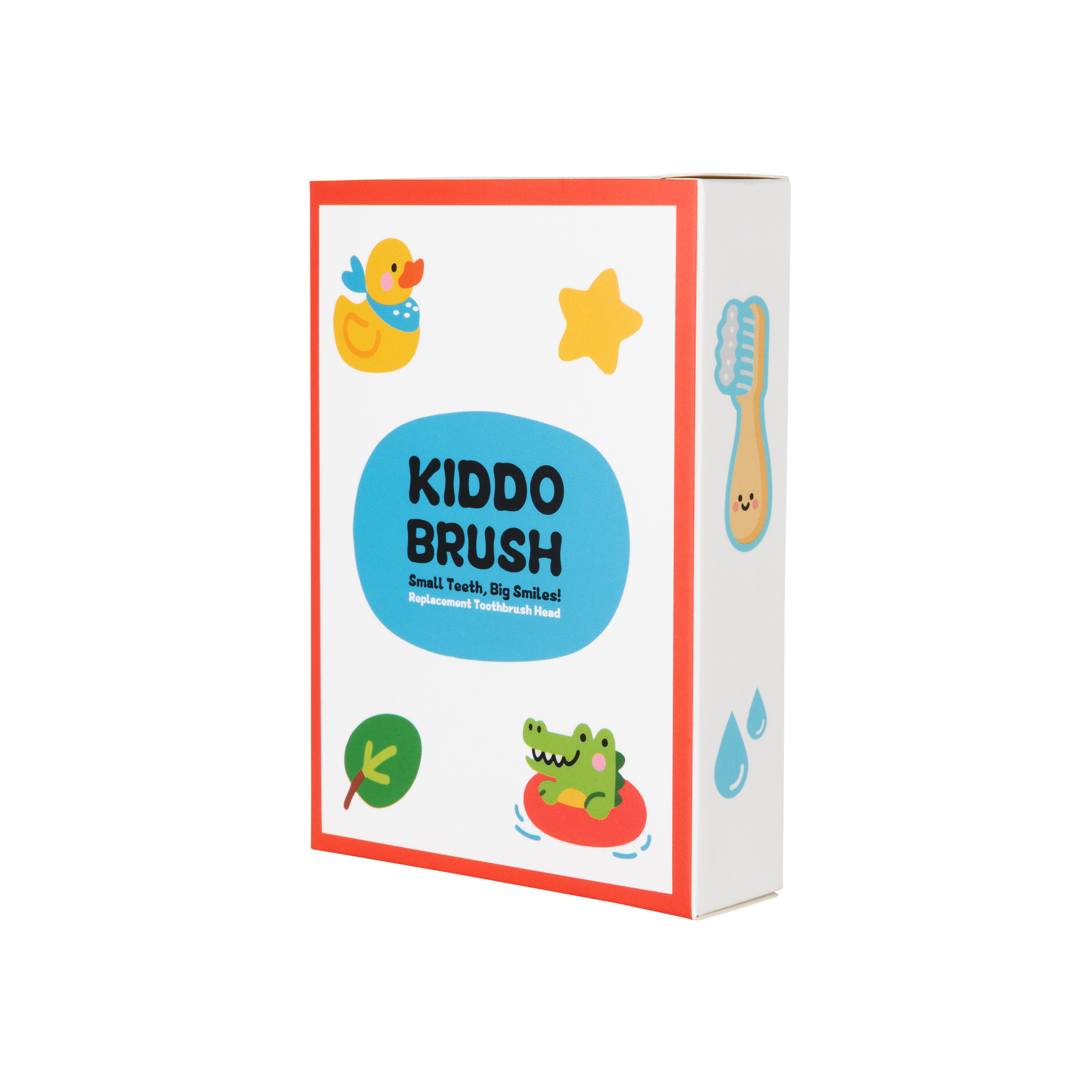 Kiddo Brush - Opzetborstels 5 stuks